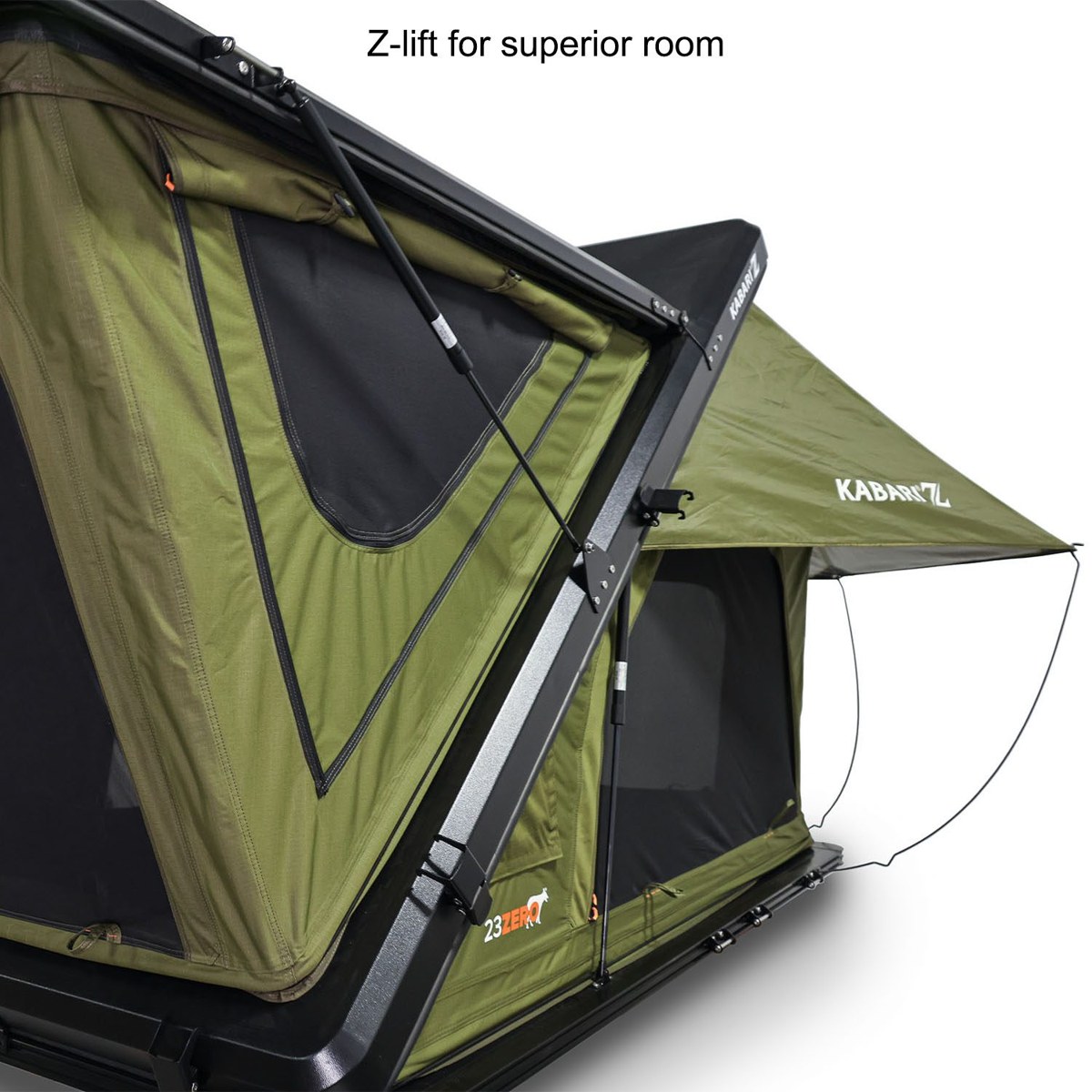 23ZERO 23ZERO Kabari Z aluminum Z-lift rooftop tent · supplier family reference