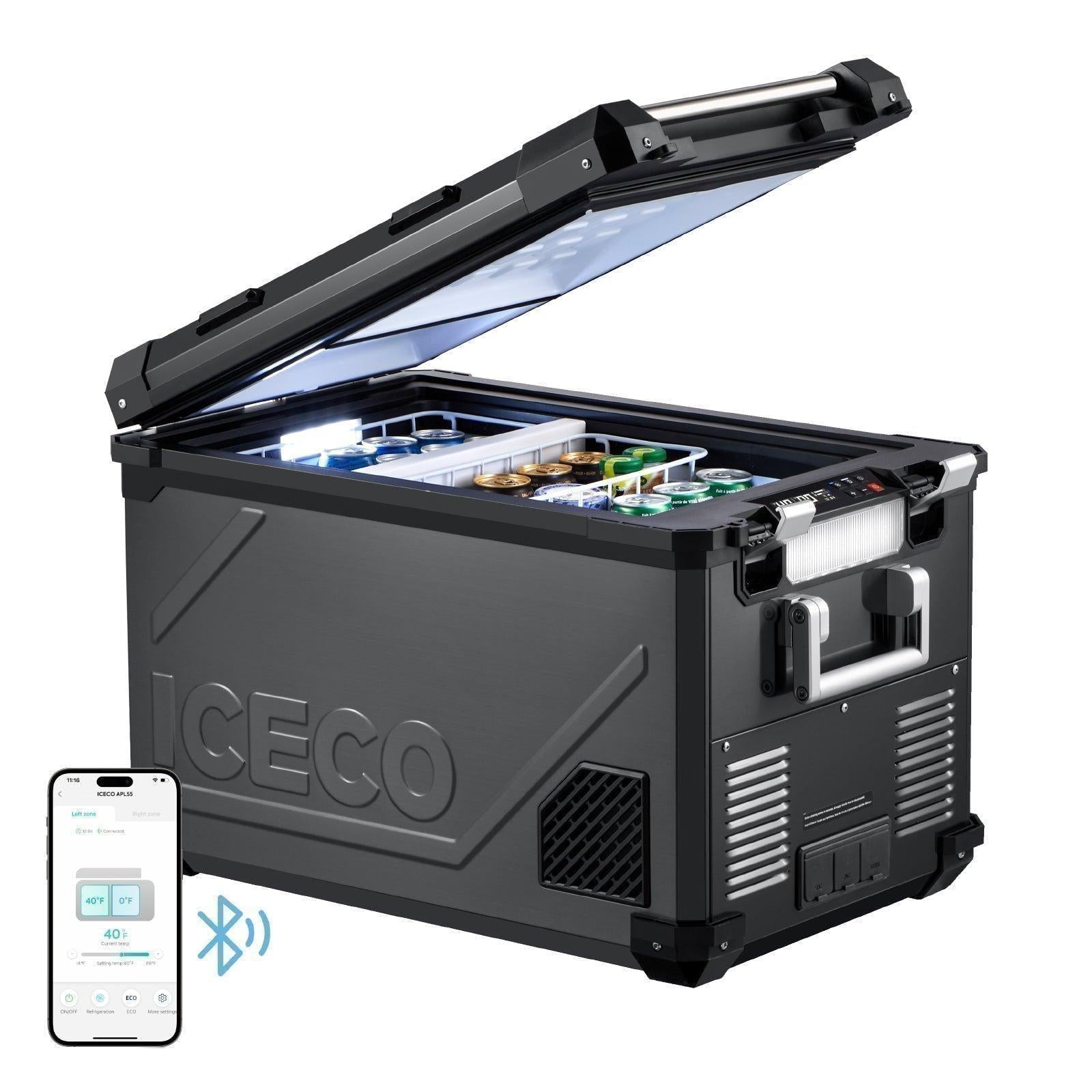 ICECO ICECO APL55 dual-zone fridge · Black · product reference