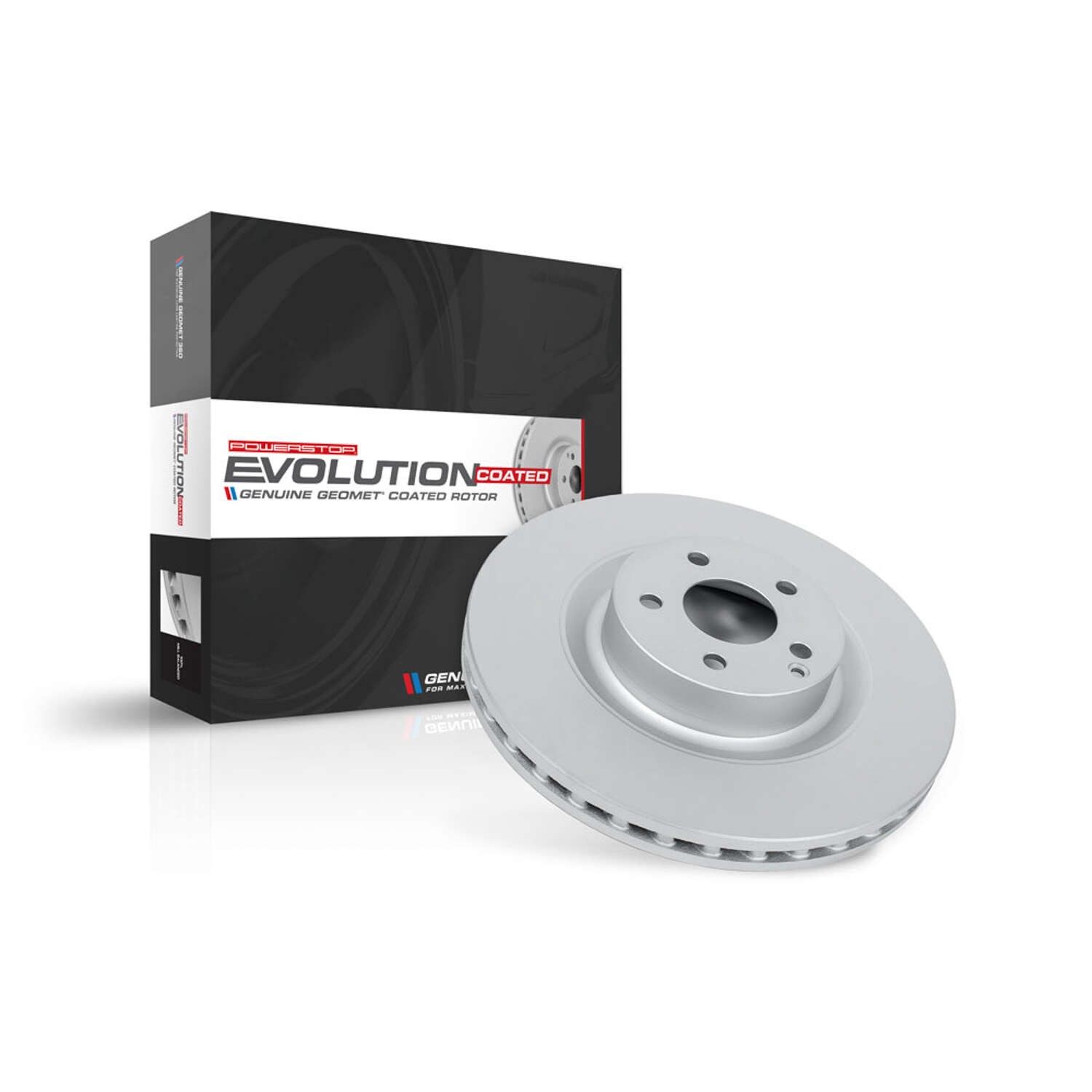 POWERSTOP Evolution Coated · front rotor pair · product reference