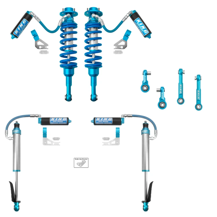 KING SHOCKS 2.5 package · fixed damping + links · product reference